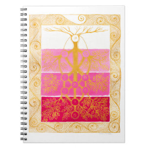 Cuaderno Árbol con raíces en portátil Heaven