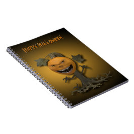 Cuaderno Árbol de calabazas de Halloween