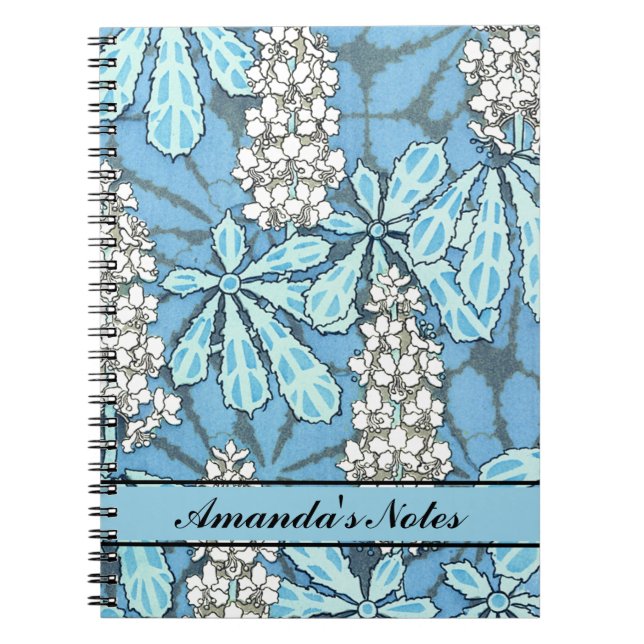 Cuaderno Árbol de castañas vintage (Frente)