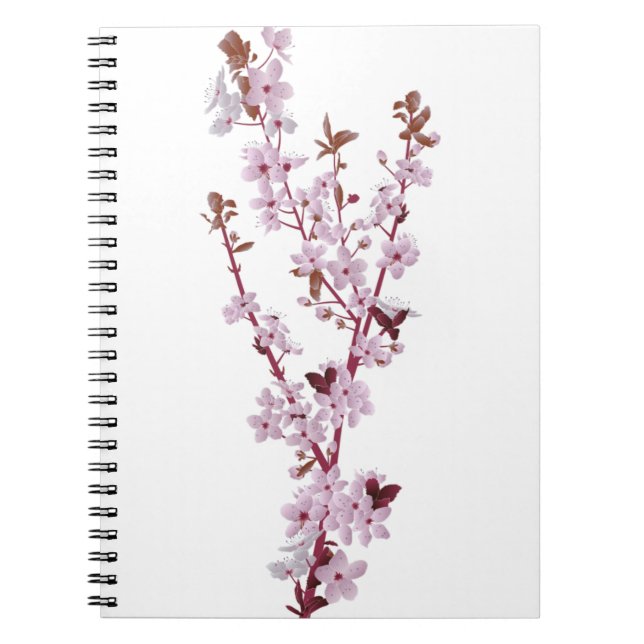 Cuaderno Árbol de cerezo 2 con flores de cerezo (Frente)