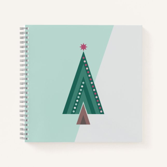 Cuaderno Árbol de elegancia Evergreen (Anverso)