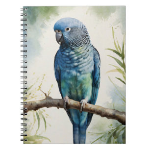 Cuaderno Árbol de eucalipto azul acuarela