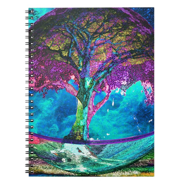 Cuaderno Árbol de la meditación de la vida (Frente)