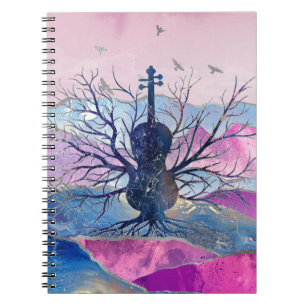 Cuaderno Árbol de la música del violín