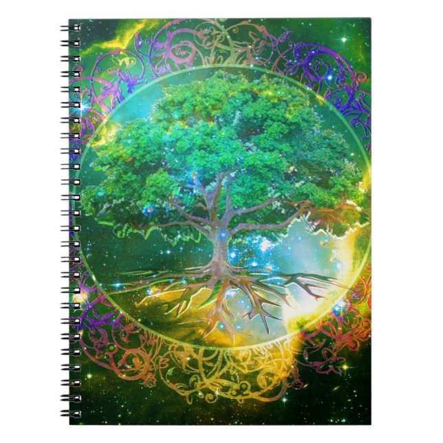 Cuaderno Árbol de la salud de la vida (Frente)