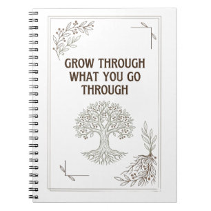 Cuaderno Árbol de la Vida Inspirador Motivacional