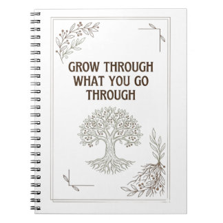 Cuaderno Árbol de la Vida Inspirador Motivacional