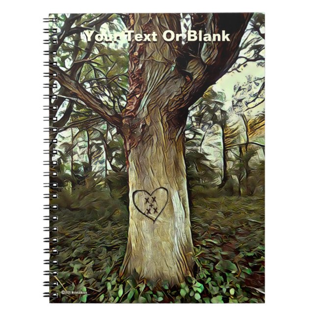 Cuaderno Árbol de los amantes (Frente)