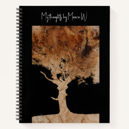 Cuaderno Árbol de madera