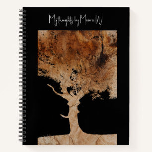 Cuaderno Árbol de madera