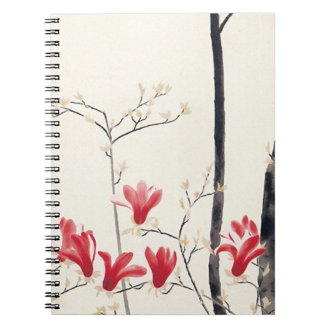 Cuaderno Árbol de Magnolia por Kobayashi Kokei, Naturaleza  (Frente)