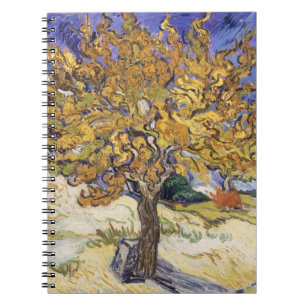 Cuaderno Árbol de mora de Vincent van Gogh el , 1889