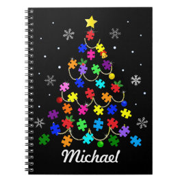 Cuaderno Árbol de Navidad autista