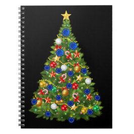 Cuaderno Árbol de Navidad - Bandera de la Unión Europea | E