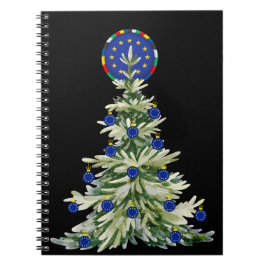 Cuaderno Árbol de Navidad - Bandera de la Unión Europea | E