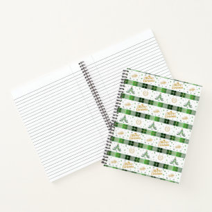 Cuaderno Árbol de Navidad del abogado - Escala de justicia