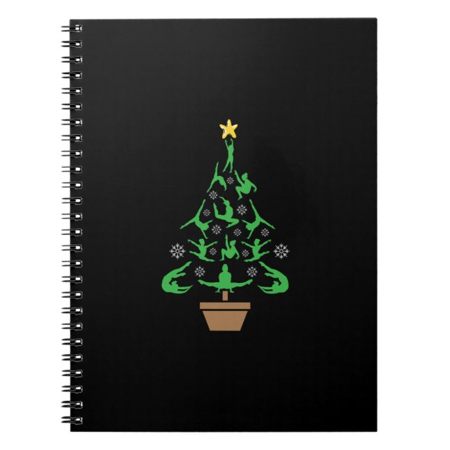 Cuaderno Árbol de Navidad Gimnasia chica (Frente)