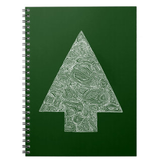 Cuaderno Árbol de Navidad moderno
