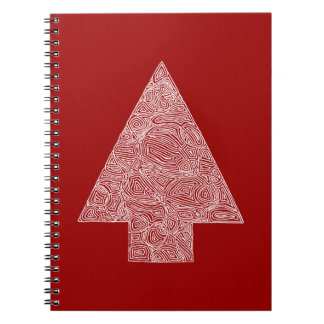 Cuaderno Árbol de Navidad moderno
