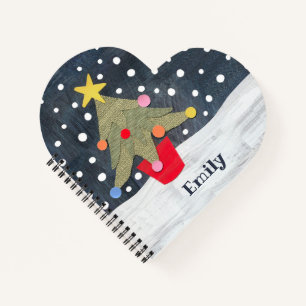 Cuaderno Árbol de Navidad personalizado personalizado
