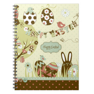 Cuaderno Árbol de Pascua y una cuerda para tender la ropa