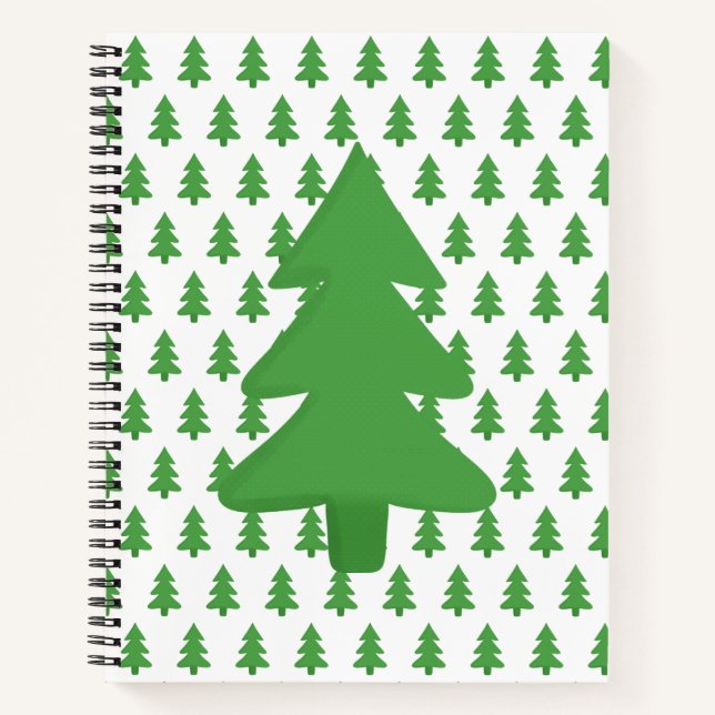 Cuaderno Árbol de pinos (Anverso)
