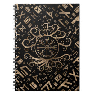Cuaderno Árbol de Vegvisir de la vida Yggdrasil y de las