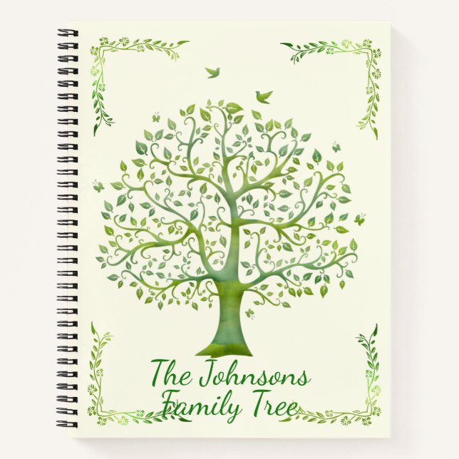 Cuaderno Árbol de vida (Anverso)