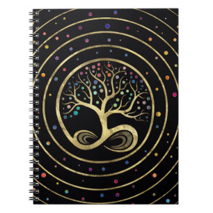Cuaderno Árbol de vida - Espiral infinita