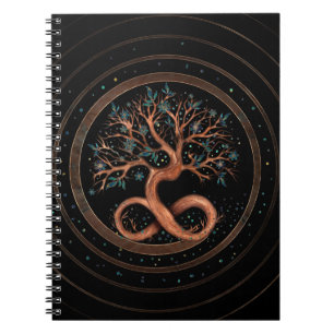 Cuaderno Árbol de vida - Espiral infinita
