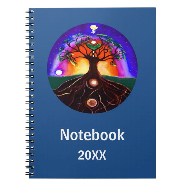 Cuaderno Árbol de vida personalizado (Frente)