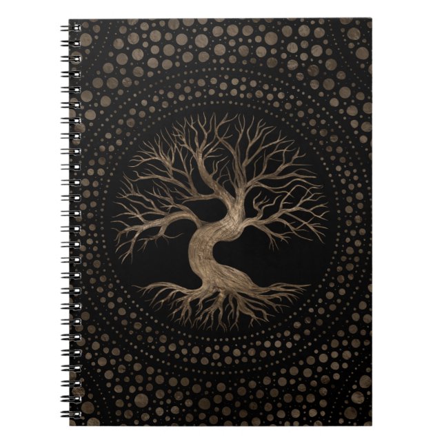 Cuaderno Árbol de vida - Yggdrasil (Frente)
