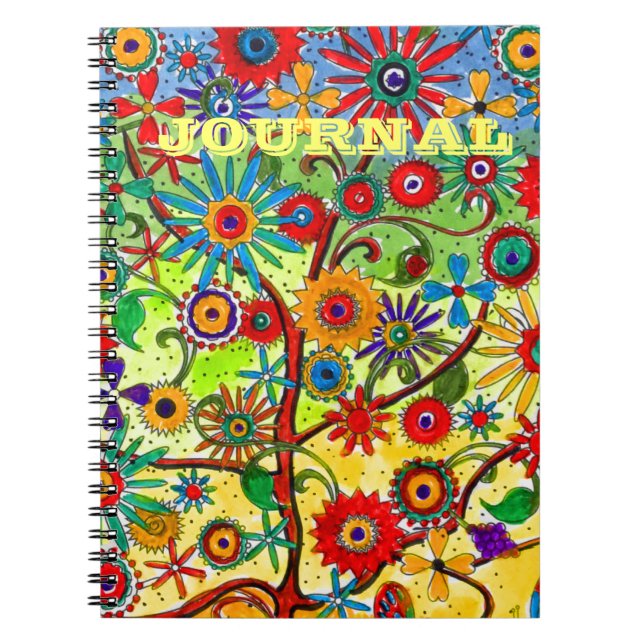 Cuaderno Árbol del diario de la vida (Frente)