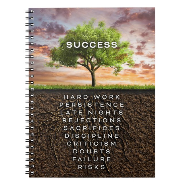 Cuaderno Árbol del Éxito (Frente)