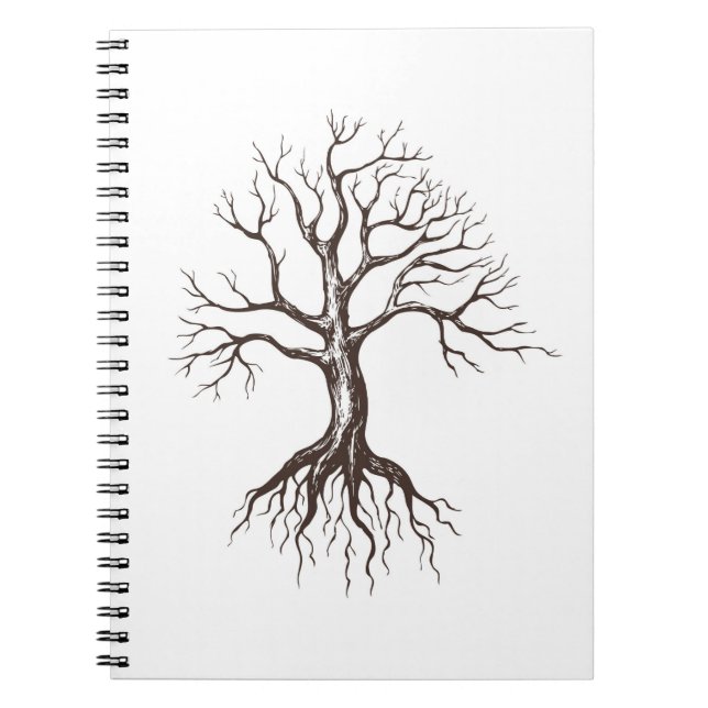 Cuaderno Árbol desnudo (Frente)