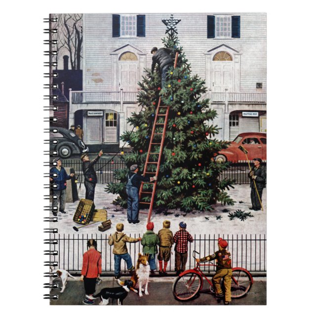 Cuaderno Árbol en plaza (Frente)