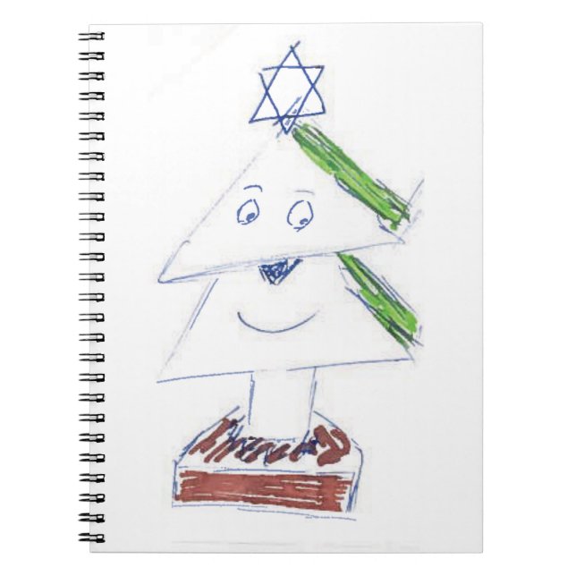 Cuaderno Árbol Feliz de Navidad (Frente)