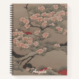 Cuaderno Árbol Florido Ukiyo-e