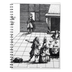 Cuaderno Árbol musical de la canción del pájaro, c.1670
