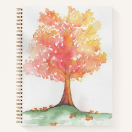 Cuaderno Árbol otoñal