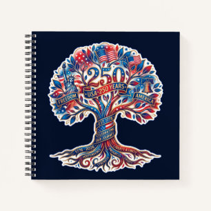 Cuaderno Árbol Patriótico para el 250 aniversario de Estado