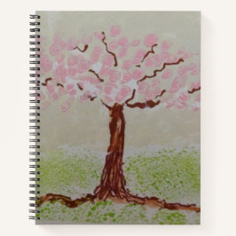 Cuaderno Árbol rosa