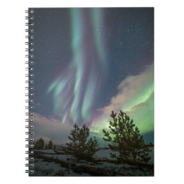 Cuaderno Árboles de luces del norte