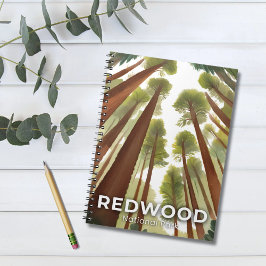 Cuaderno Árboles de secuoya | Viaje por el parque acuático 