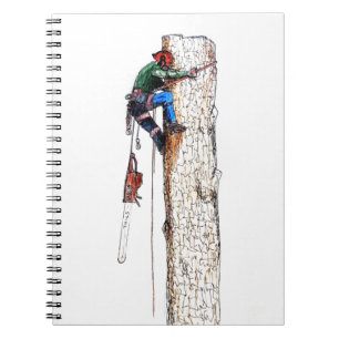 Cuaderno Arborista del cirujano de árbol