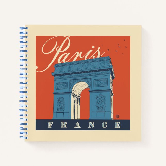 Cuaderno Arc de Triomphe | París, Francia (Anverso)