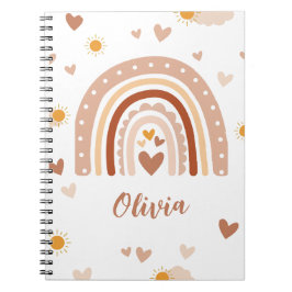 Cuaderno Arc en ciel Bohème personnalisé