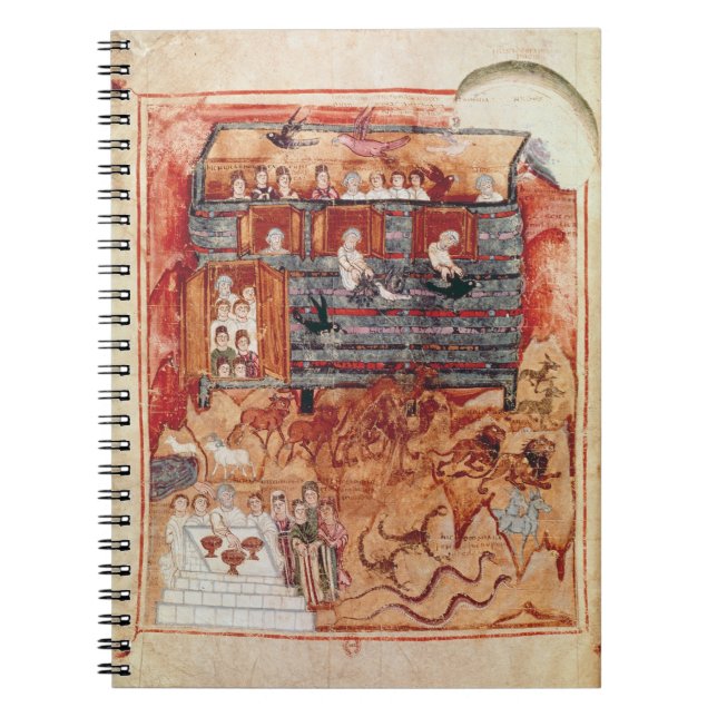 Cuaderno Arca de N.A.L 2334 fol.10v Noah, de 'De Tours Pent (Frente)