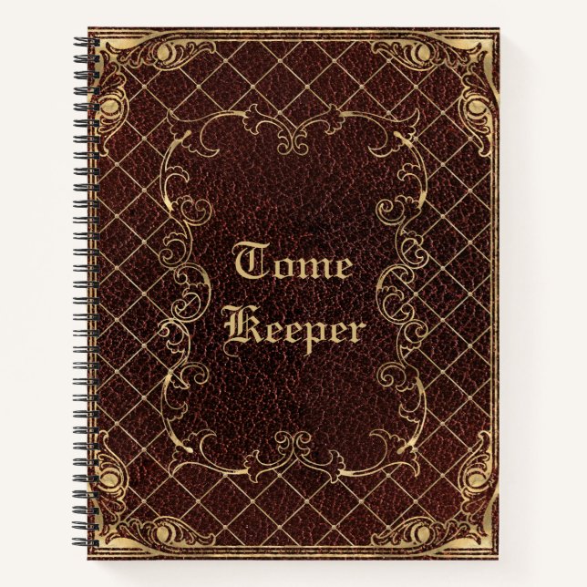 Cuaderno Arcane Tome Inspired Image PRINTED Laminated (Anverso)