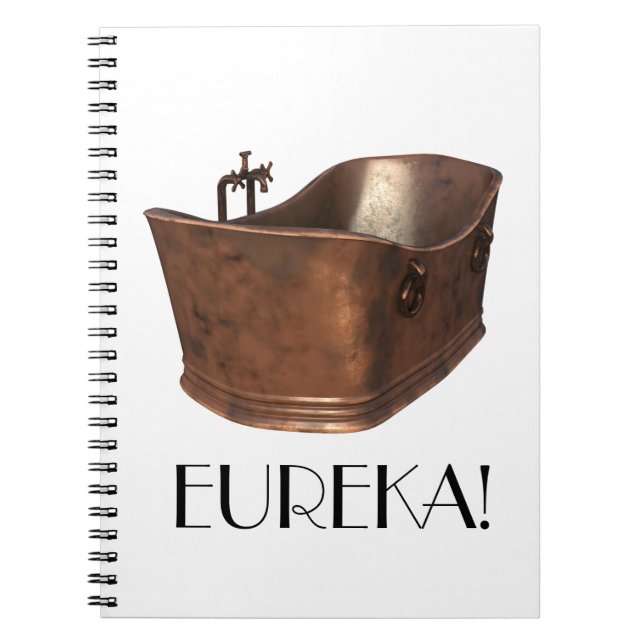 Cuaderno Archimedes Bathtub (Frente)